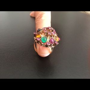 Antique old Ring 14 k, size 6, weight 6.6 g